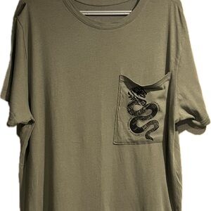 SOLD Taylor Swift Snake Graphic T- shirt. Unisex reputation era. Size S  OBO